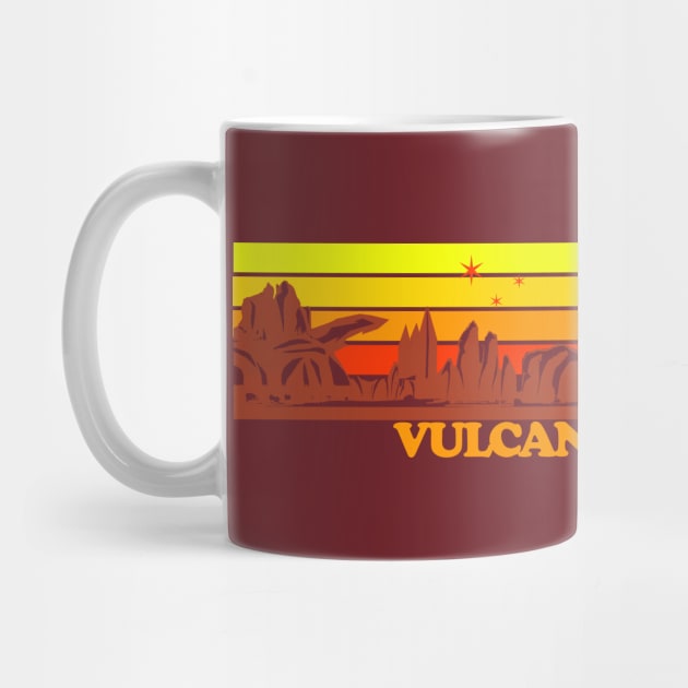 Vulcan Retro by PopCultureShirts